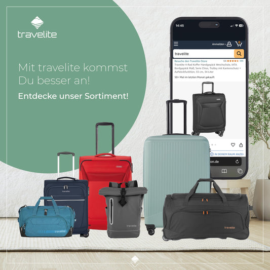 travelite Chios 4-Rad Koffer L 78 cm 90-97L